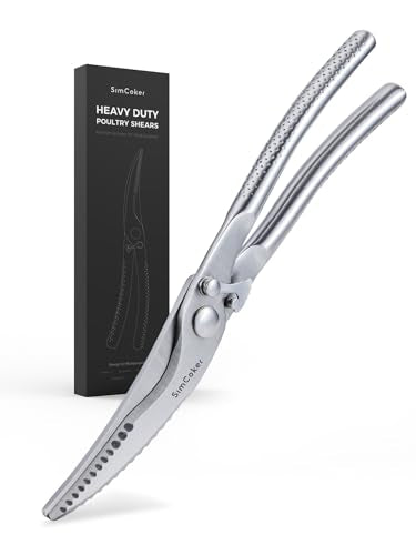 Heavy Duty Kitchen Scissors Forged from Stainless Steel