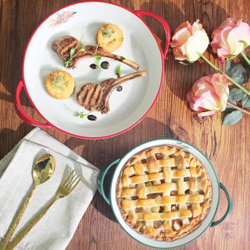Two piece baking pan set