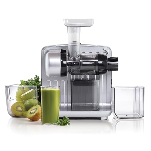 Cold Press 365 Slow Masticating Vegetable and Fruit Juice Extractor and Nutrition System Makes Nut Milks Baby Food and Sorbets