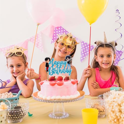 Happy Birthday Cake Topper Set