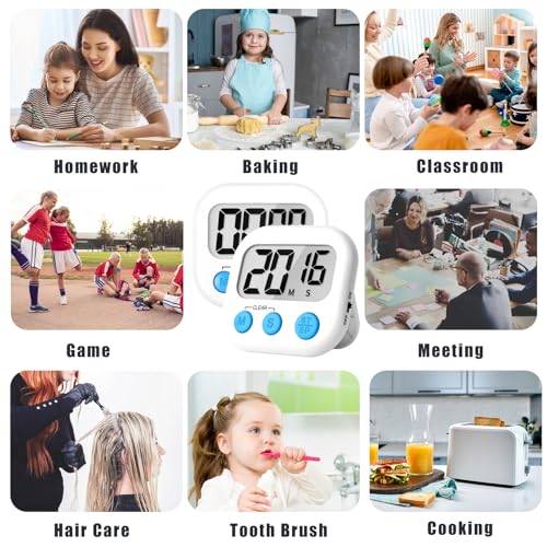 Digital Kitchen Timers for Cooking Kids