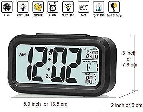 Honeytime Metal 13 (Black-brown Alarm Clock)