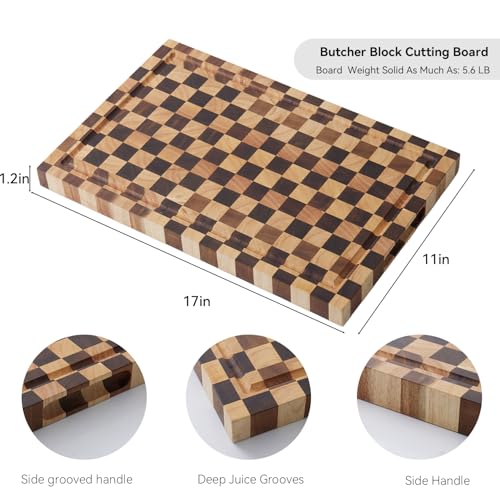 Acacia Wood Cutting Board (17"L x 1.2"W)