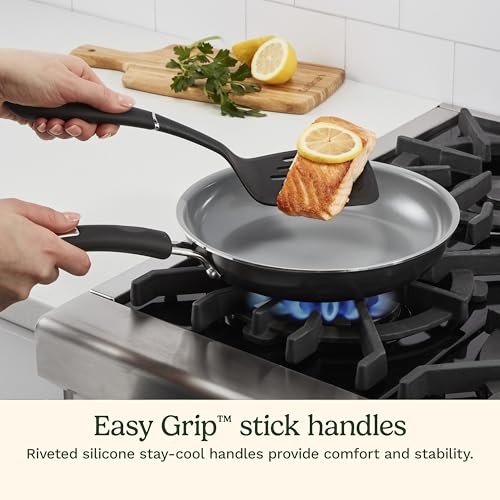 3 Pc Classic Ceramic Nonstick Skillet Set