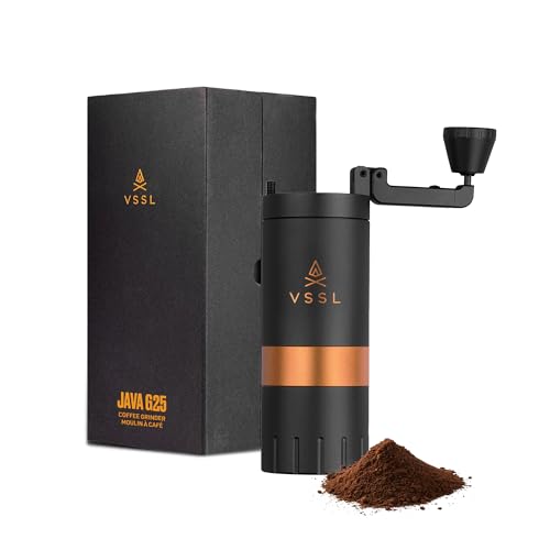 Java G25 Premium Manual Coffee Grinder (Carbon / 25 Gram Standard)