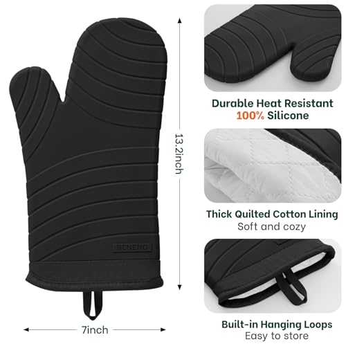 Oven Mitts Heat Resistant BPA