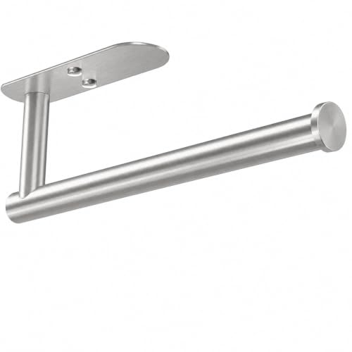 Adhesive Paper Towel Holder Under Cabinet Wall Mount