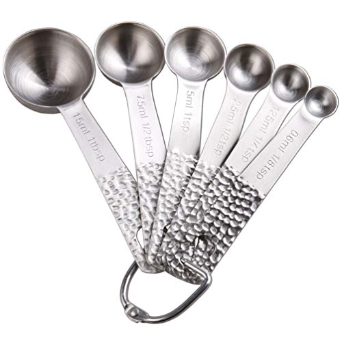 Stainless Steel Measuring Cups and Spoons Set