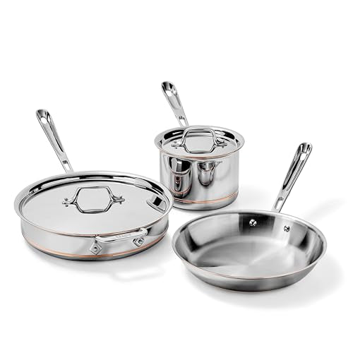Copper Core Steel Cookware Set (5-Piece)