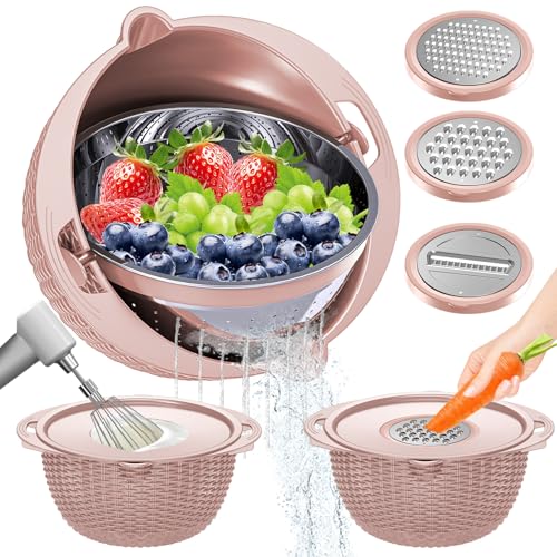 4 1 Colander with Bowl Set FT01