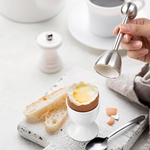 Porcelain Egg Cup Timer Set of 4