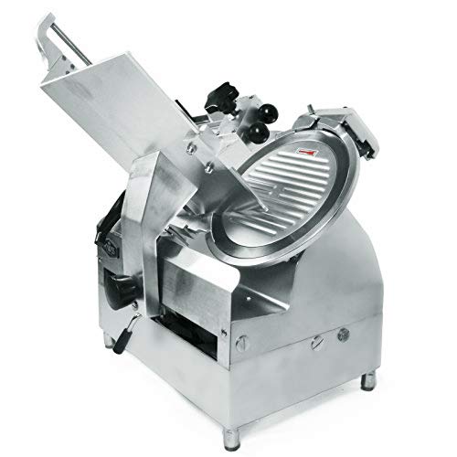 Heavy Duty Commercial Automatic Electric Meat Slicer with Stainless Steel Blade