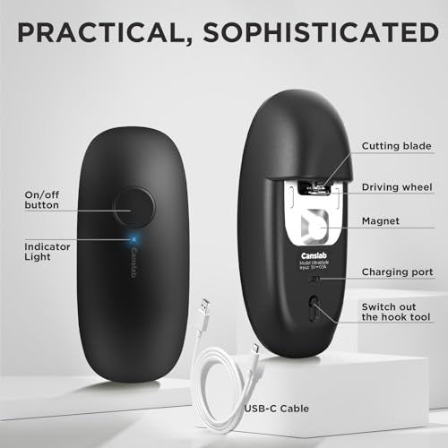 Ultrablde SE USB Rechargeable Electric Can Opener for Kitchen for Seniors with Arthritis