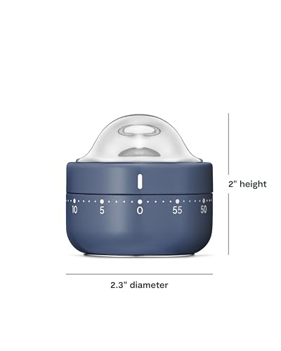 Mechanical Kitchen Timer (Navy)