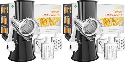 Rotary Cheese Grater Hand Crank Cheese Shredder for Fresh Cheese