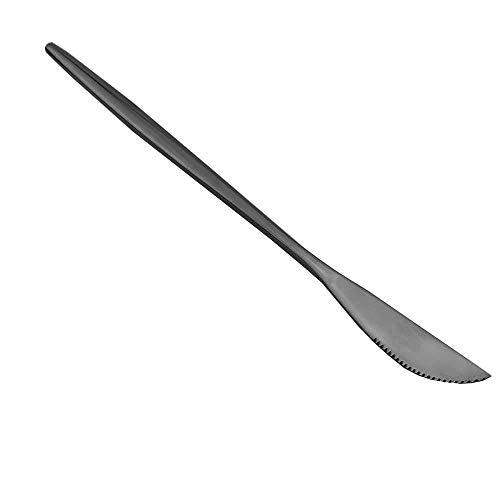 Shiny Black Silverware Set