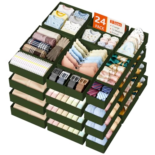Drawer Organizer Clothes 20 Pack