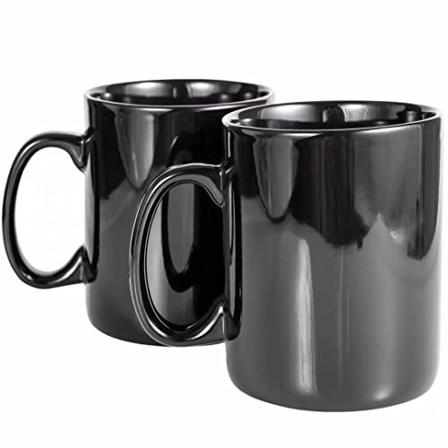 30oz Super Large Ceramic Coffee Mugs Large Handles Set of 2