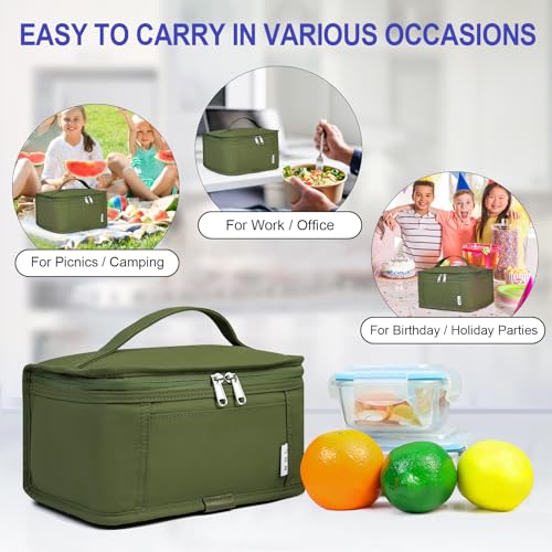 Small Lunch Bag Mini Lunch Box with 3 Liters Capacity