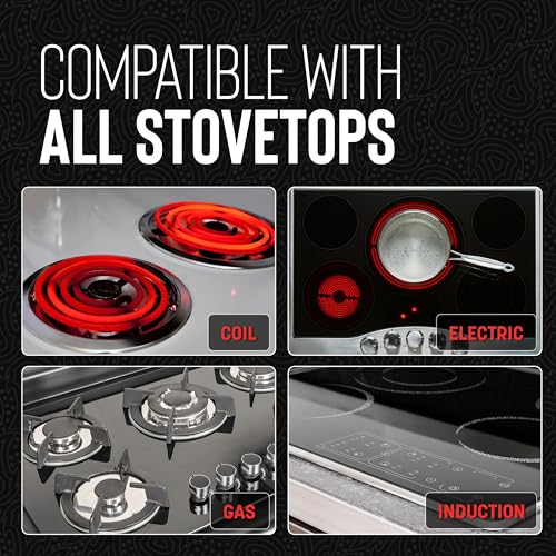 Hell’s Kitchen TriClad Hybrid 7.5 Quart Pot with Lid
