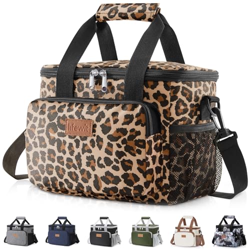 Large Lunch Bag Insulated Lunch Box Soft Cooler Cooling Tote for Adult Men Women