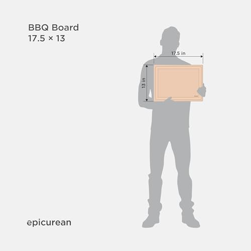 BBQ Board 17.5 x 13 (17.5"L x 13"W / Natural)