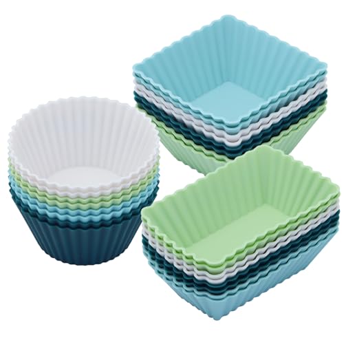 24Pack Silicone Muffin Cups