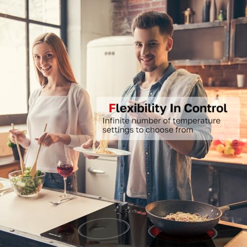 Electric Cooktop Knob Control