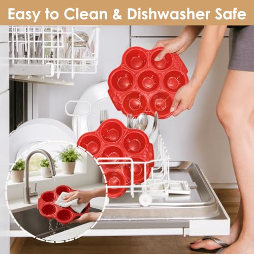 2 Pcs Ceramic Muffin Pans