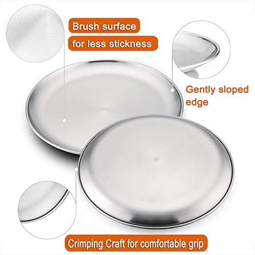 Pizza Pan 3 Pieces Round Pizza Tray