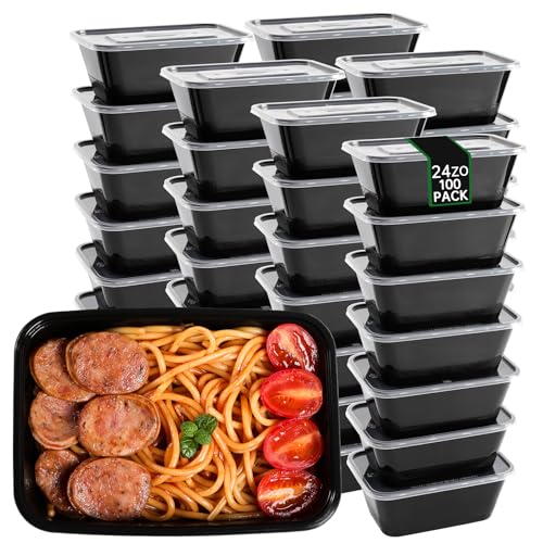100pieces 32oz Meal Prep Containers
