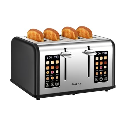 4 Slice Toaster Touch Screen