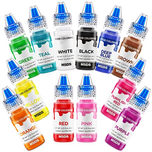 Oil Based Food Coloring Set