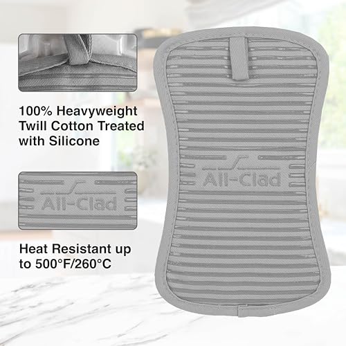 Premium Pot Holder & Hot Pad (Titanium / 1 Pack)