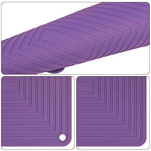 Trivets for Hot Dishes (H: Purple)