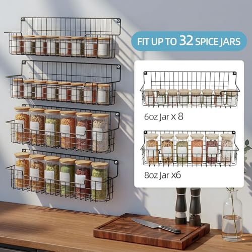 Spice Rack Wall Mount