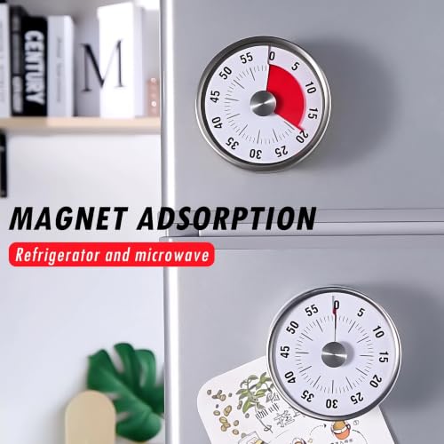Visual Kitchen Timer for Cooking and Kids with Loud Alarm