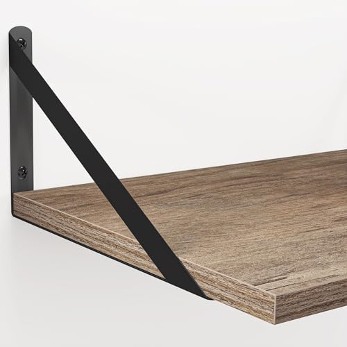 12 Inch Deep Floating Shelves with Bracket
