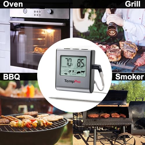 Thermopro Tp16 Lcd Battery Powered Cooking