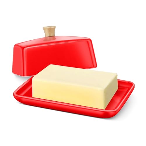 Ceramic Butter Dish and Lid Cover