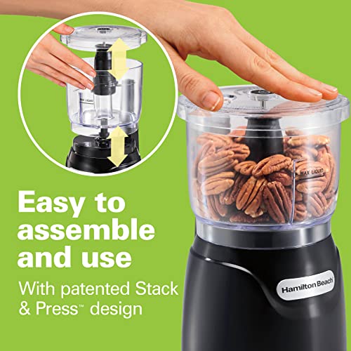 3 Cup Electric Vegetable Chopper & Mini Food Processor (3-Cup)