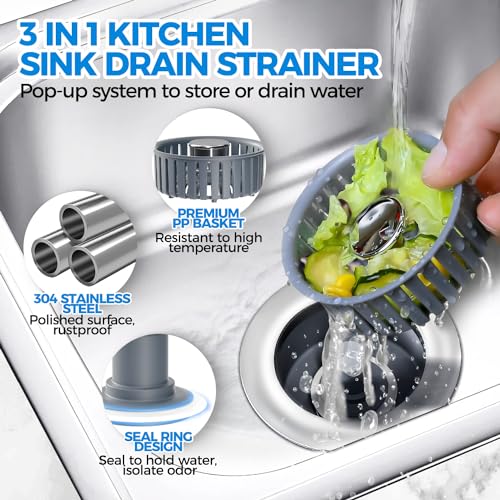 Kitchen Sink Drain Strainer