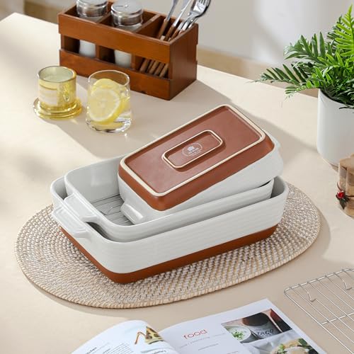 Casserole Dishes for Oven Set of 3