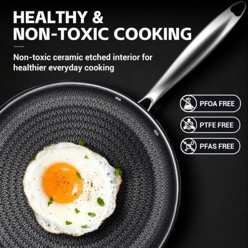3 Pcs Non Stick Frying Pans Set (Frying Pan Set)