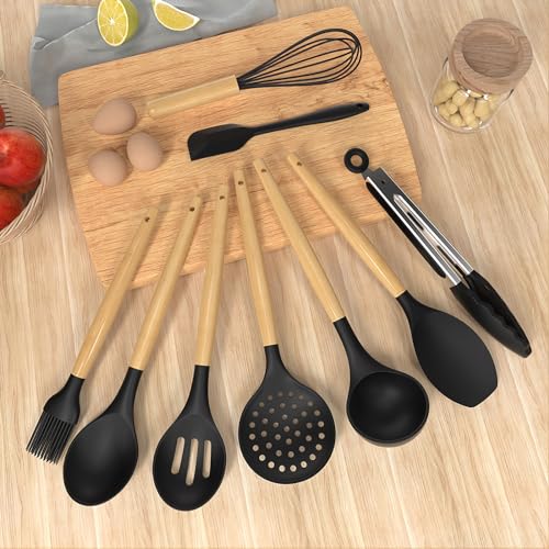 14 Pcs Silicone Cooking Utensils Kitchen Utensil Set
