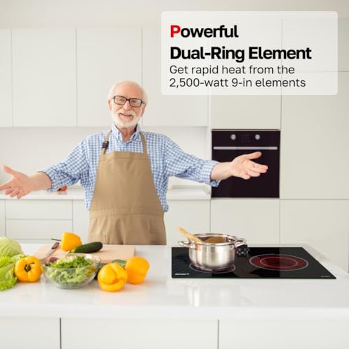 Electric Cooktop Knob Control