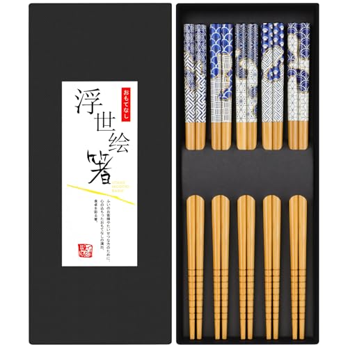Classic Japanese Style Reusable Chopsticks Gift Sets