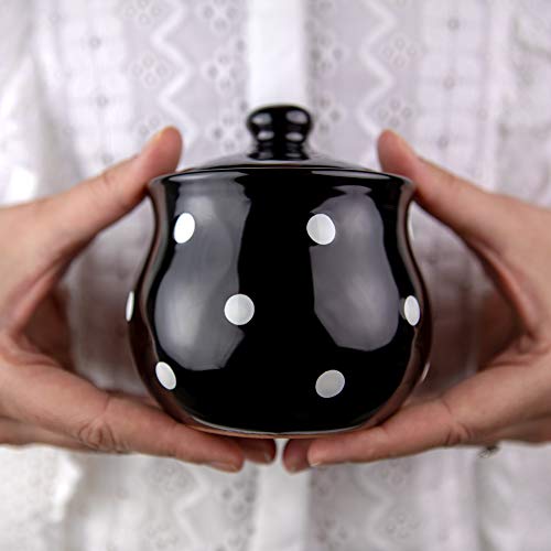 City to Cottage Ceramic Sugar Bowl with Lid