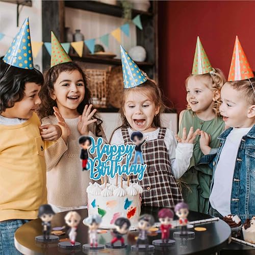 Happy Birthday Cake Topper Set