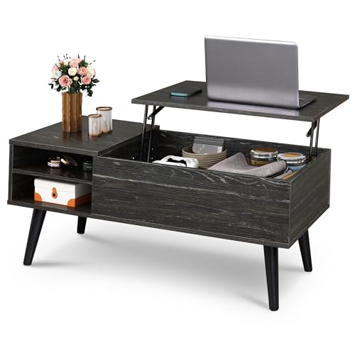 Lift Top Coffee Table with Hidden Storage
